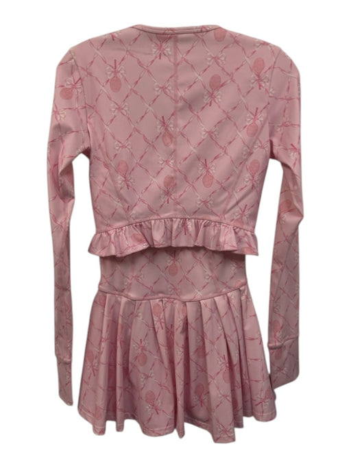 Loveshackfancy Size XXS / XS Light Pink Print Nylon Box Bag Lattice Dress Set Light Pink Print / XXS / XS
