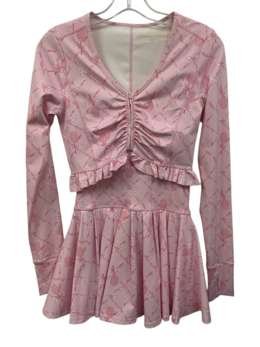 Loveshackfancy Size XXS / XS Light Pink Print Nylon Box Bag Lattice Dress Set Light Pink Print / XXS / XS