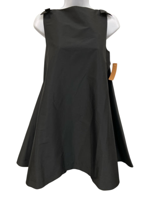 Bernadette Size XS / 36 Black Polyester Bow Shoulder trapeze Sleeveless Dress Black / XS / 36