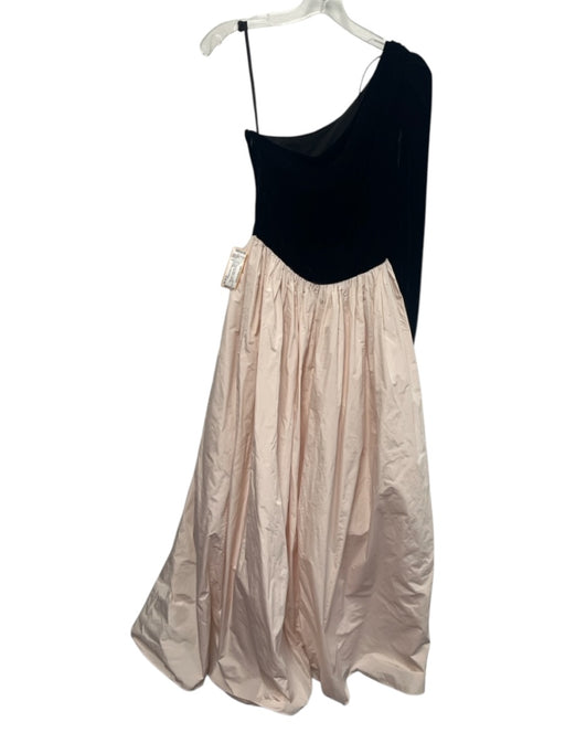 Born on Fifth x Antonio Melani Size 0 Baby Pink & Black Polyester Velvet Gown Baby Pink & Black / 0