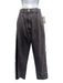 Chanel Size XS / 34 Pink & Black Cotton Denim Faded Pleated Tuxedo Stripe Jeans Pink & Black / XS / 34
