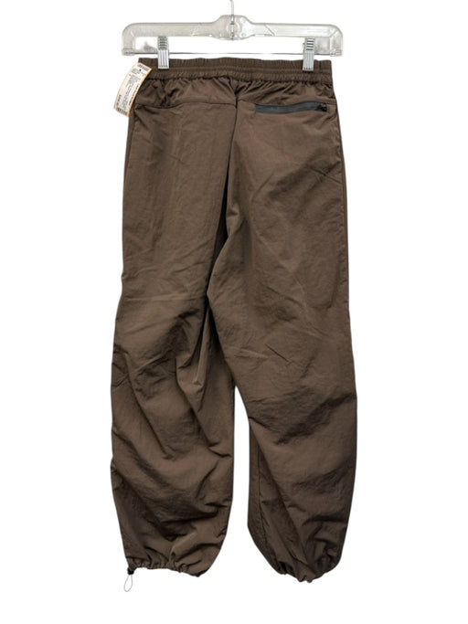 Cecilie Bahnsen Size 2 Brown & Black Polyamide Elastic Waist Drawstring Pants Brown & Black / 2