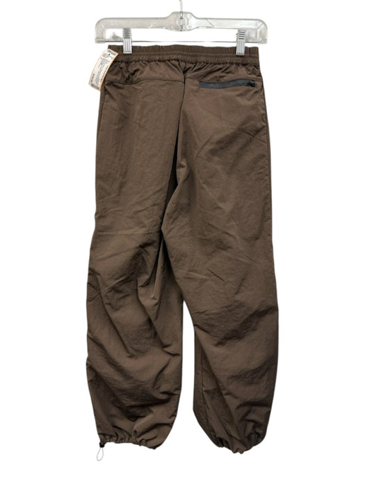 Cecilie Bahnsen Size 2 Brown & Black Polyamide Elastic Waist Drawstring Pants Brown & Black / 2