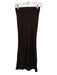 Donni Size XXS Dark Brown Cotton Blend Elastic Waist Ribbed Flare Pants Dark Brown / XXS
