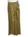 Essentiel Antwerp Size XS / 32 Khaki Beige Cotton Side Stripe Wide Leg Pants Khaki Beige / XS / 32