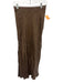 J Crew Size XXS Taupe Brown Cupro Blend Sueded Midi Slip Skirt Skirt Taupe Brown / XXS