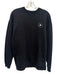 Stella McCartney Adidas Size S Black Cotton Logo Long Sleeve Crew Neck Sweater Black / S
