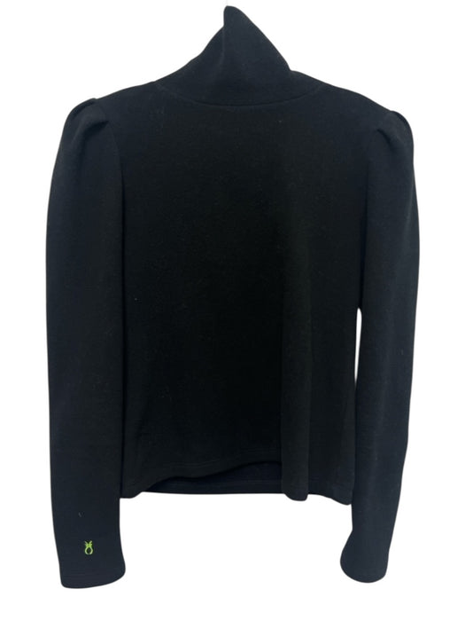 Dudley Stephens Size XS Black Polyester Fleece Mock Neck Long Sleeve Sweater Black / XS