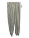 Anine Bing Size XS Light Gray Cotton Elastic Waist Heathered Sweatpants Pants Light Gray / XS