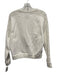 Tuckernuck Size S White Cotton Cable Knit Detail Crew Neck Long Sleeve Sweater White / S