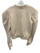 Hunter Bell Size XS Light Beige Rayon Blend Puff Shoulder Long Sleeve Sweater Light Beige / XS