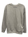 Favorite Daughter Size M Gray & Navy Cotton Blend Crew Neck Long Sleeve Sweater Gray & Navy / M
