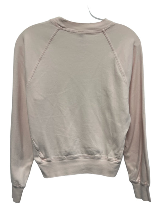 Vimmia Size XS Light Pink Cotton Sweatshirt Raglan Long Sleeve Sweater Light Pink / XS