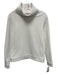 Dudley Stephens Size XS White Polyester Fleece Long Sleeve Mock Neck Sweater White / XS