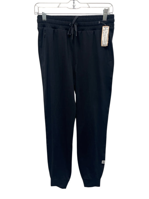 Greatness Wins Size XS Black Polyester Drawstring Waist Zip Pockets Jogger Pants Black / XS