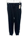 Greatness Wins Size XS Black Polyester Drawstring Waist Zip Pockets Jogger Pants Black / XS
