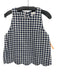 Lisa Marie Fernandez Size 0 Navy Blue & White Cotton Blend Gingham Crop Pant Set Navy Blue & White / 0