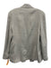 Sleeper Size XXS Light Gray Linen Open Front Long Sleeve Blazer Trouser Pant Set Light Gray / XXS