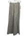 Sleeper Size XXS Light Gray Linen Open Front Long Sleeve Blazer Trouser Pant Set Light Gray / XXS