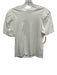 Antonio Melani Size XS White Cotton Puff Half Sleeve Dress White / XS