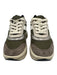 Tory Burch Shoe Size 6.5 Green, Gray, Brown, White Suede Mesh Detail Sneakers Green, Gray, Brown, White / 6.5
