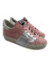 Golden Goose Shoe Size 37 Pink & Silver Suede & Leather star Platform Sneakers Pink & Silver / 37