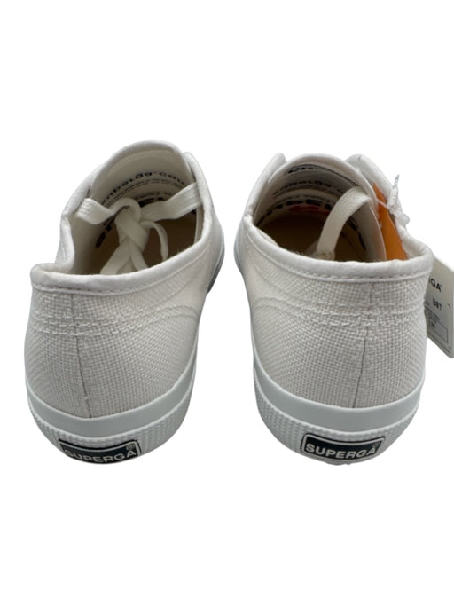 Superga Shoe Size 36 White & Red Canvas Laces Bow Sneakers White & Red / 36