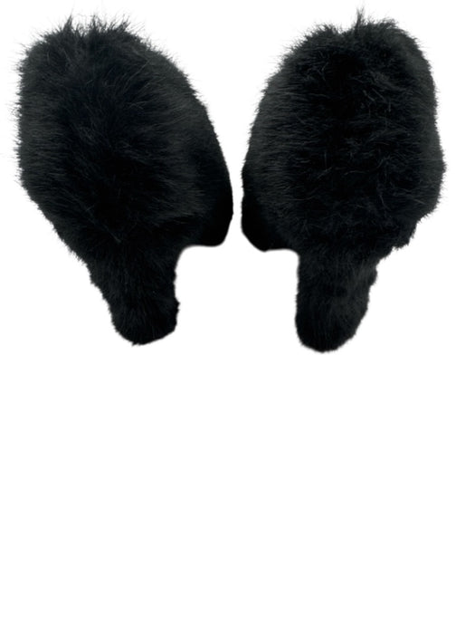 Zara Shoe Size 36 Black Faux Fur Fuzzy Pointed Toe Pumps Black / 36