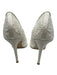 Bella Belle Shoe Size 6 White Lace Mesh Pointed Toe Bridal Pumps White / 6