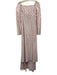 Byrdie Le Club Social Wear Size XS White & Red Cotton Vertical Stripes Dress White & Red / XS