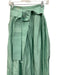 Julia Amory Size XS Teal Green Silk Pleated Back Zip Sash Ball Skirt Skirt Teal Green / XS