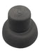 MME. Mink Black Straw Wide Brim Sun Hat Hat Black