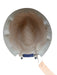 Lola Hats Beige & White Straw Ribbon Sun Hat Wide Brim Hat Beige & White