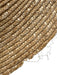 Self-Same Beige & Pearl Straw Faux Pearl Wide Brim sun hat Hat Beige & Pearl