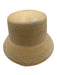 Tipsy Threads Beige, Blue, Orange Straw Embroidered Fish Round Bucket Hat Hat Beige, Blue, Orange