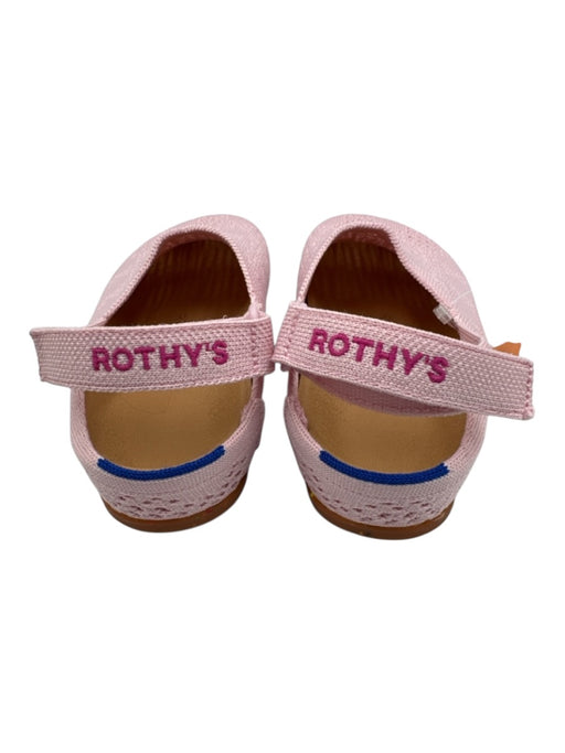 Rothy's Shoe Size 13 Light Pink Synthetic Knit Back Strap Mule Perforated Clogs Light Pink / 13