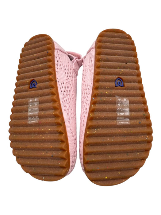Rothy's Shoe Size 13 Light Pink Synthetic Knit Back Strap Mule Perforated Clogs Light Pink / 13