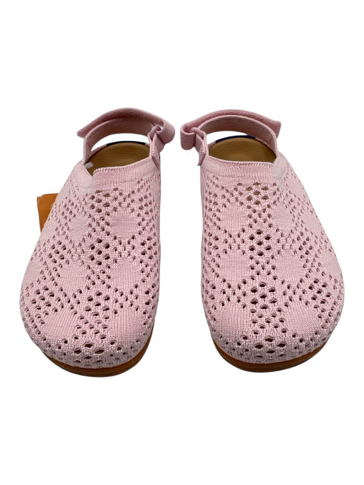 Rothy's Shoe Size 13 Light Pink Synthetic Knit Back Strap Mule Perforated Clogs Light Pink / 13