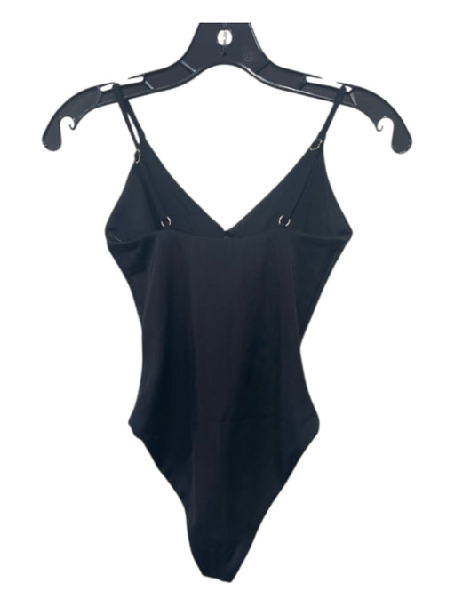 Beach Riot Size XS Black Nylon Blend Crystal Embellishments Sleeveless Swimsuit Black / XS