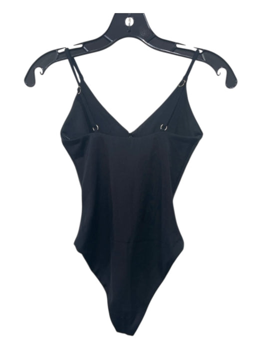 Beach Riot Size XS Black Nylon Blend Crystal Embellishments Sleeveless Swimsuit Black / XS