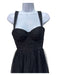 Zimmermann Size 4 Black Polymide Mesh Overlay Corset Sleeveless Maxi Dress Black / 4