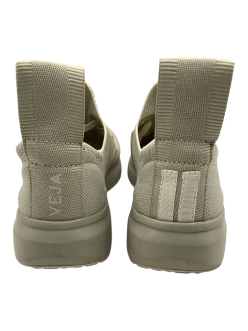 Veja Shoe Size 6 Sage Green & White Synthetic Knit Lace Up Slip On Sneakers Sage Green & White / 6