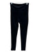 Spanx Size S Black Polyester Blend Velvet Full Leg Leggings Black / S