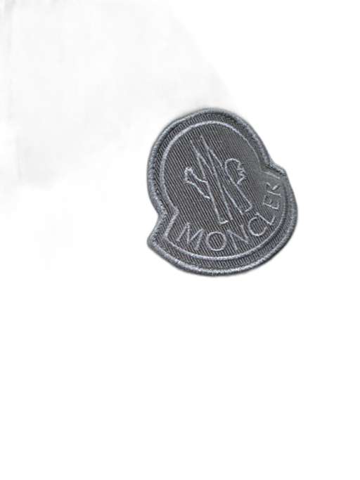 Moncler Size 0 Black Polyester Down Fill Ruffle Detail Zip Front Puffer Coat Black / 0