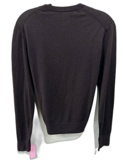 COS Size XS Chocolate Brown Wool Blend Knit Button Up Long Sleeve Sweater Set Chocolate Brown / XS