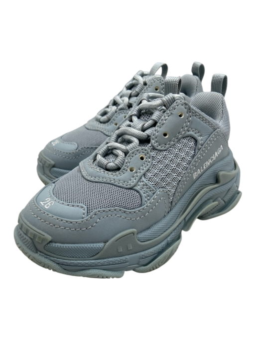 Balenciaga Shoe Size 26 Light Blue Synthetic & Leather Rubber Sole Shoes Light Blue / 26