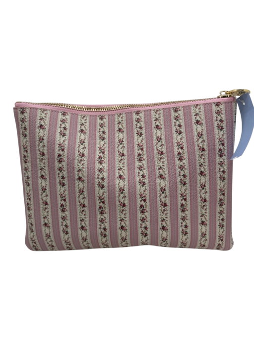 LoveShackFancy x Stoney Clover Pink, Purple, Blue Coated Canvas Patch Love Bag Pink, Purple, Blue / M