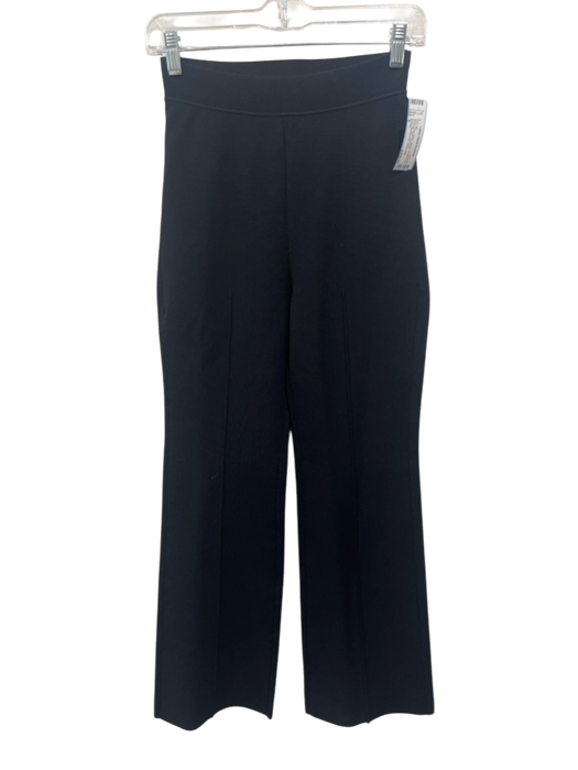 Simkhai Size S Black Rayon Blend Stretch Straight Leg Strapless Flare Pant Set Black / S