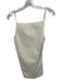 Zara Size XS Ivory White Linen Blend Open Back Strappy Top Ivory White / XS