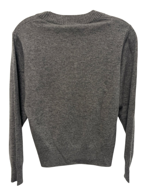 Sea New York Size XS Gray Wool & Cashmere Crew Neck Long Sleeve Fitted Sweater Gray / XS